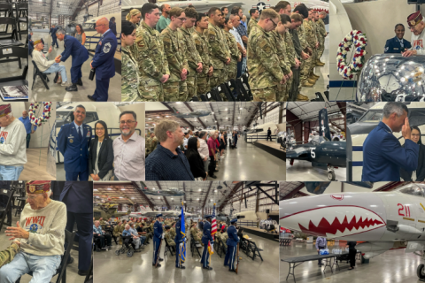 A collection of photos from the the annual POW/MIA ceremony held at Pima Air and Space Museum in Tucson, Ariz. on Sept. 19. 