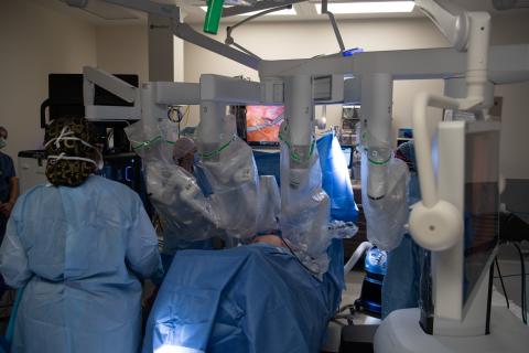 First robotic surgery at Lovell FHCC