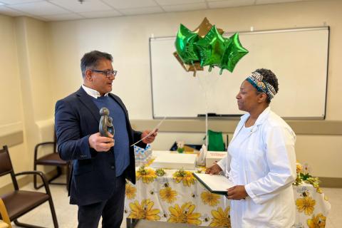 DAISY Award winner Satoris Goode 