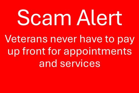 Scam Alert | VA Asheville Health Care | Veterans Affairs