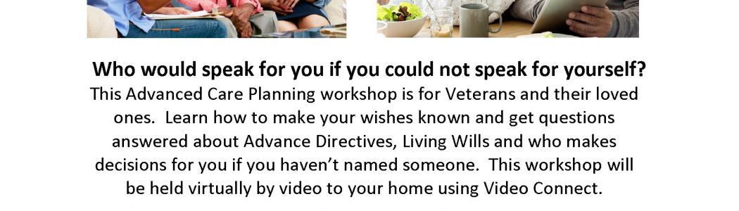 Advanced Care Planning workshop