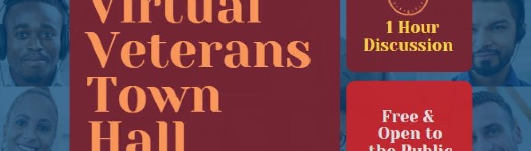 Virtual Veterans town hall information