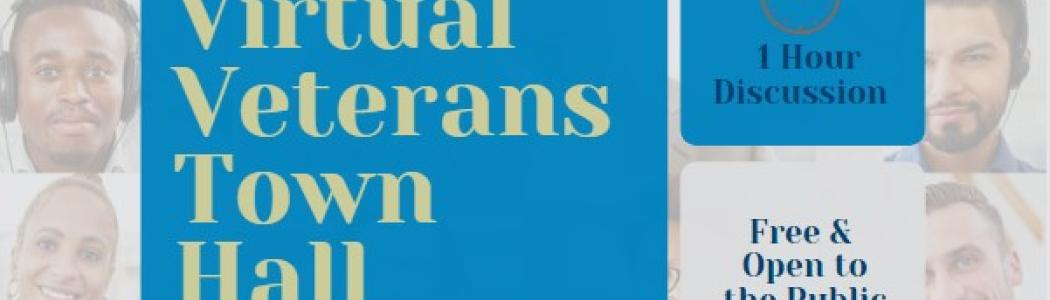 Virtual Veterans Town Hall information