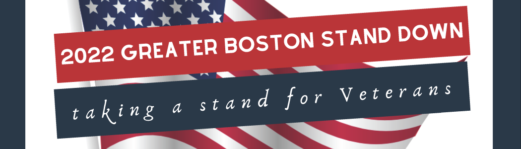 Flyer for the annual Veteran Stand Down on Friday Sept. 9, 2022, from 8:30 a.m. - 2:30 p.m. on Boston’s City Hall Plaza.