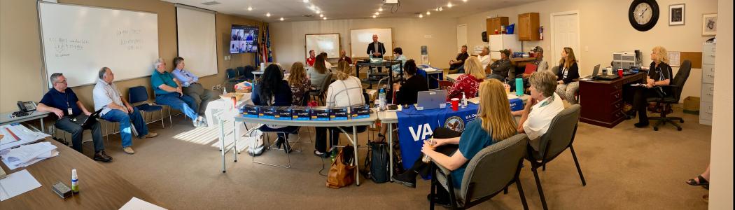 Veterans attend town hall