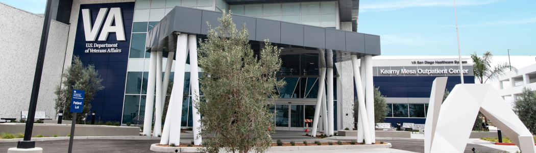 Exterior shot of Kearny Mesa VA Clinic