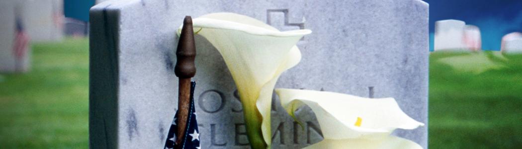 Memorial Day gravesite