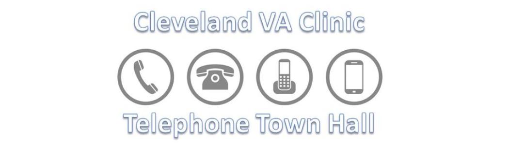 Graphic for Cleveland WI VA Telephone Town Hall