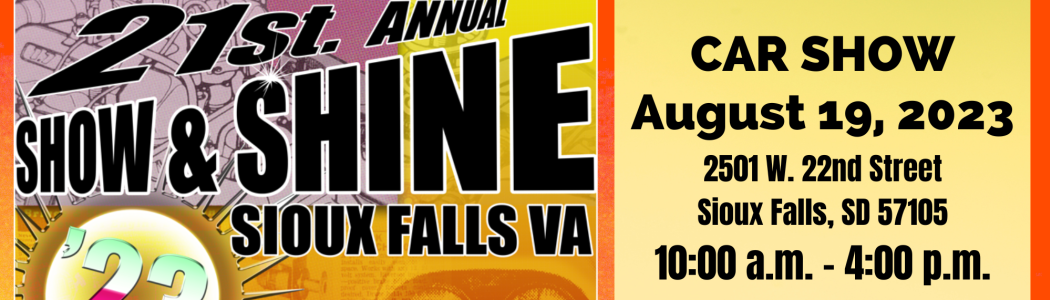 Sioux Falls VA Show and Shine poster