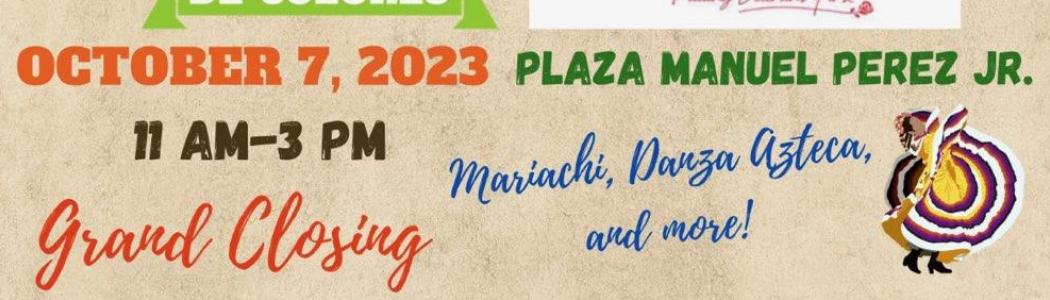 Hispanic heritage month flyer