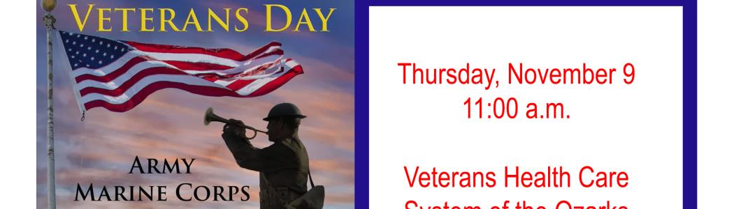 Veterans Day Celebration Flyer