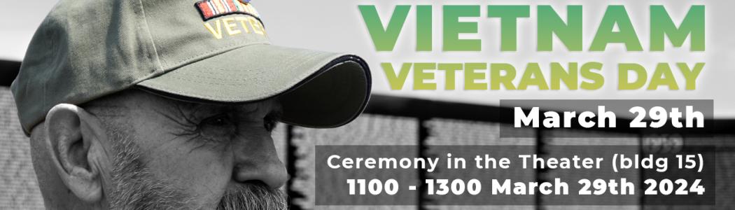 Prescott VA will host a Vietnam War Veterans Day Commemoration at its main hospital in Prescott on March 29, 2024.