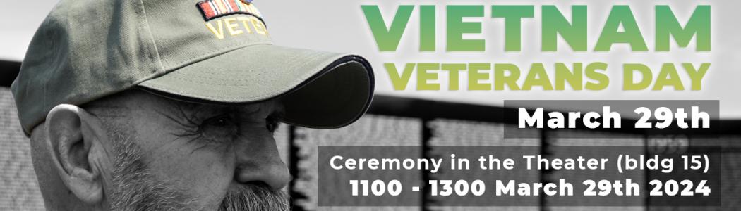 Prescott VA will host a Vietnam War Veterans Day Commemoration at its main hospital in Prescott on March 29, 2024. 