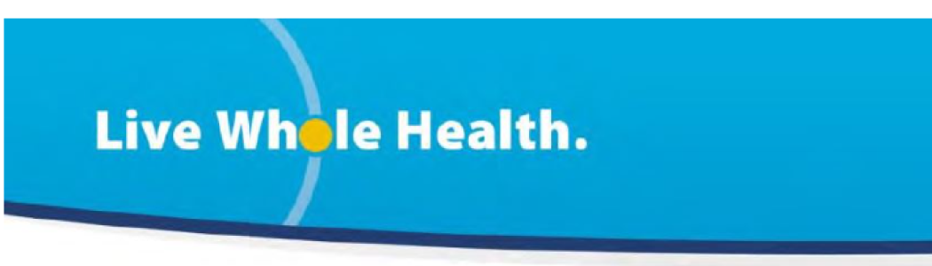 Banner for Whole Health program