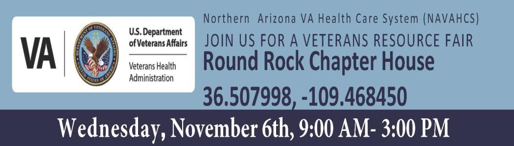 Round Rock Veterans Health Claims and Resource Fair Flyer