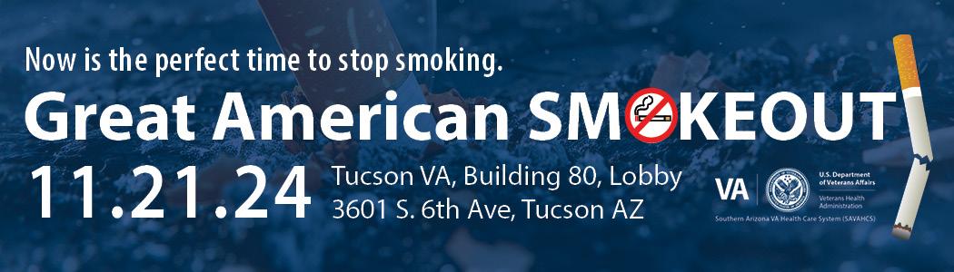 A cigarette broken in two next to the text The Great American Smoke Out