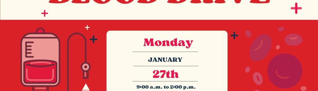 Blood Drive Announcement