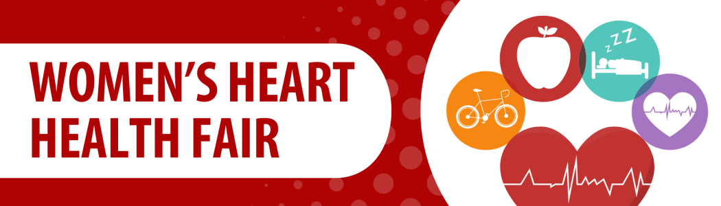 heart health fair event flyer