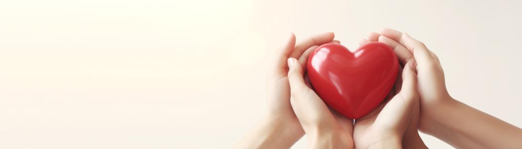 holding heart