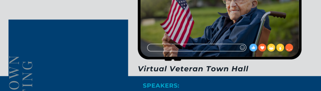 Veteran Town Hall Graphic