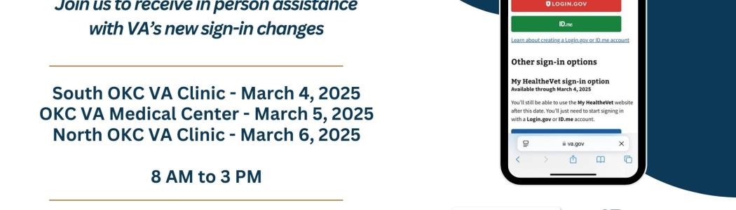 Times and dates for the event
