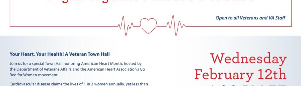 Join us for a special Town Hall honoring American Heart Month.