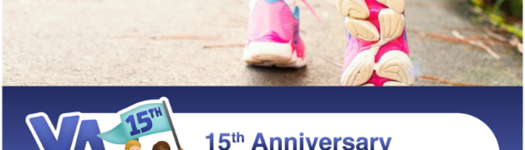 VA 2K banner walking shoes