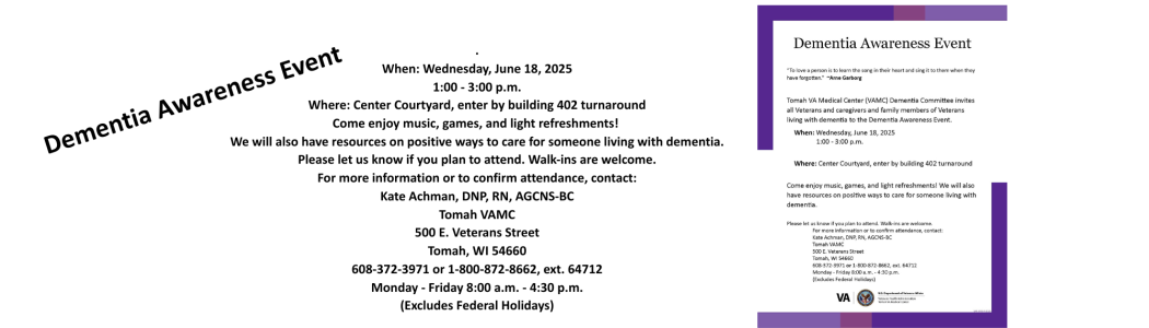 Dementia Awareness Event