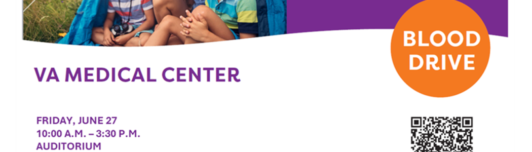 Vitalant Blood Drive June 27, 2025 at the North Las Vegas VA Medical Center.