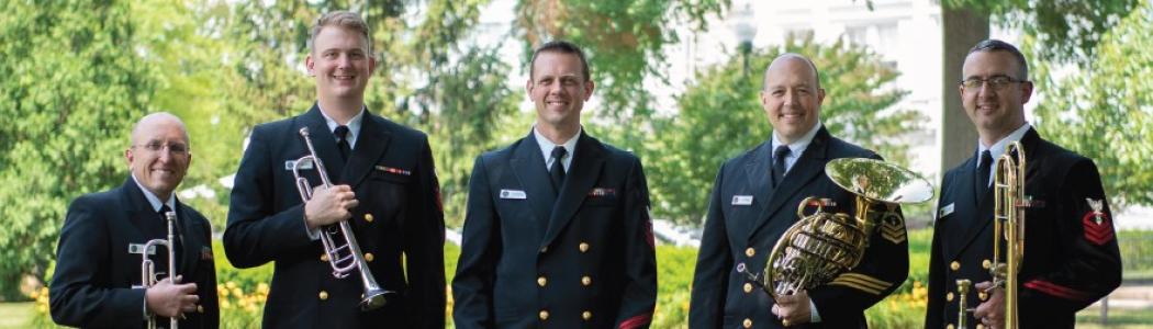 Navy Week brass quintet