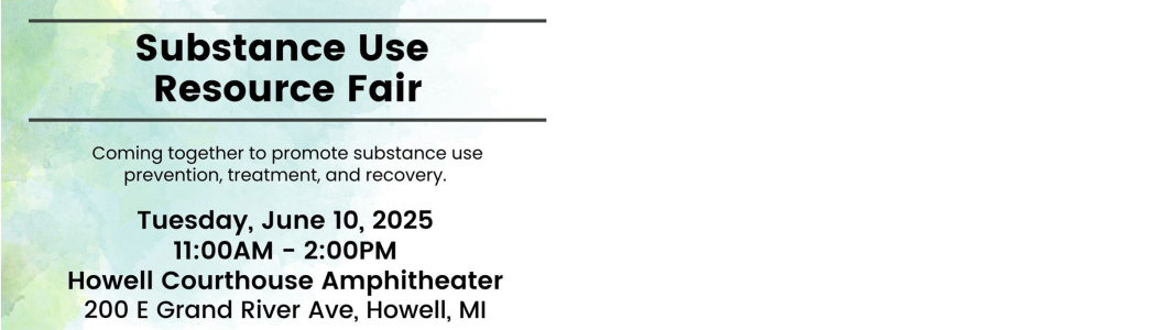 SUD Resource Fair Flyer
