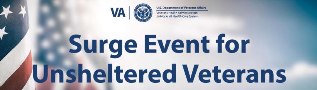 Surge Event for unhoused Veterans