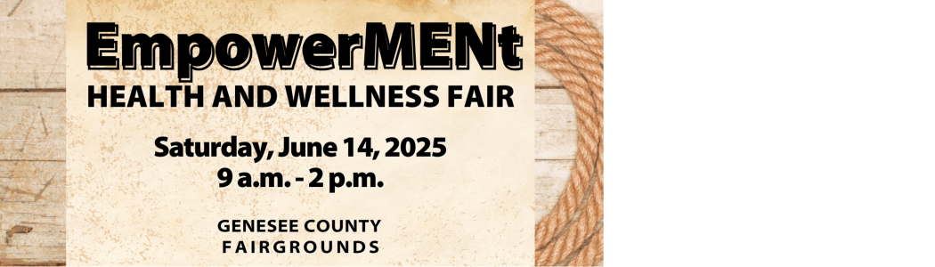Empowerment Health & Wellness Fair Flyer