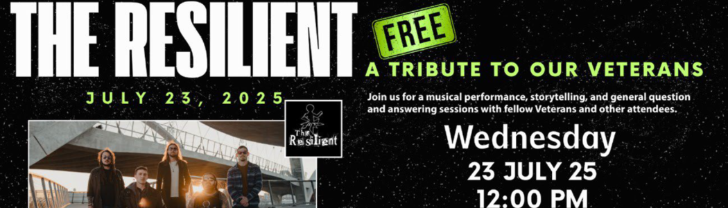 The Resilient, performance July 23 at Dayton VA Medical Center