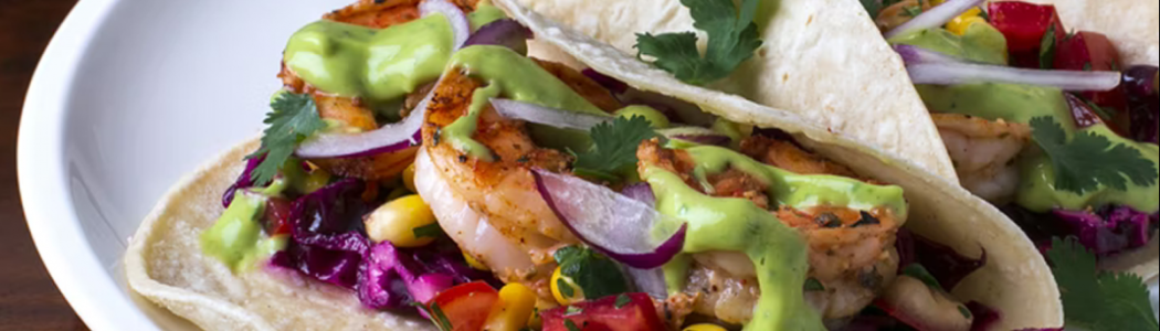 Shrimp tacos