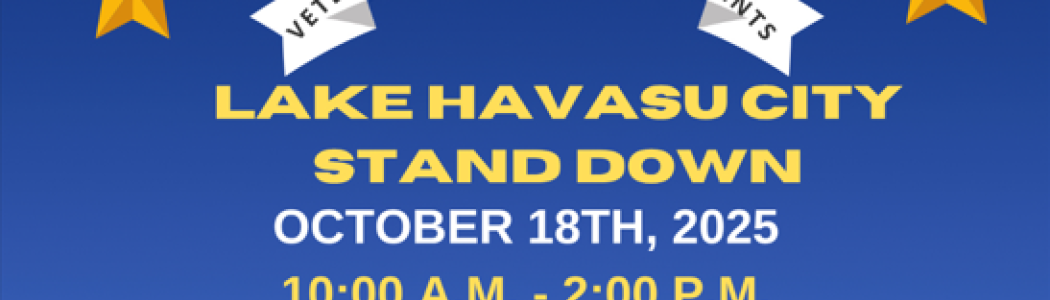 Lake Havasu City Stand Down taking place at the 100 Park Ave in Lake Havasu City on Oct. 18, 2025. 