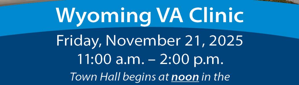 Town Hall begins at noon and the resource fair is from 11:00 a.m. to 2:00 p.m.