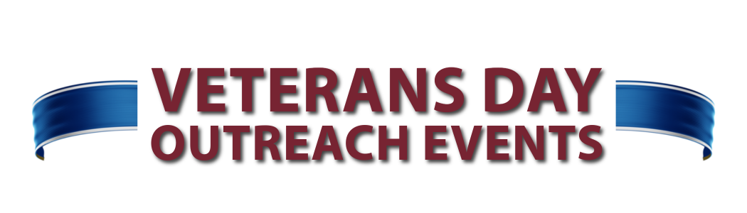 Veterans Day OUtreach Events