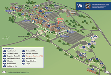 Lebanon Site and facilty Map