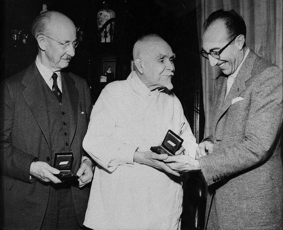 Dr. Michael E. DeBakey and Dr. Rudolph Matas