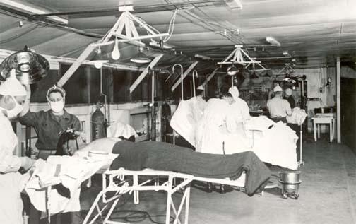 Mobile army surgical hospital or M.A.S.H. unit