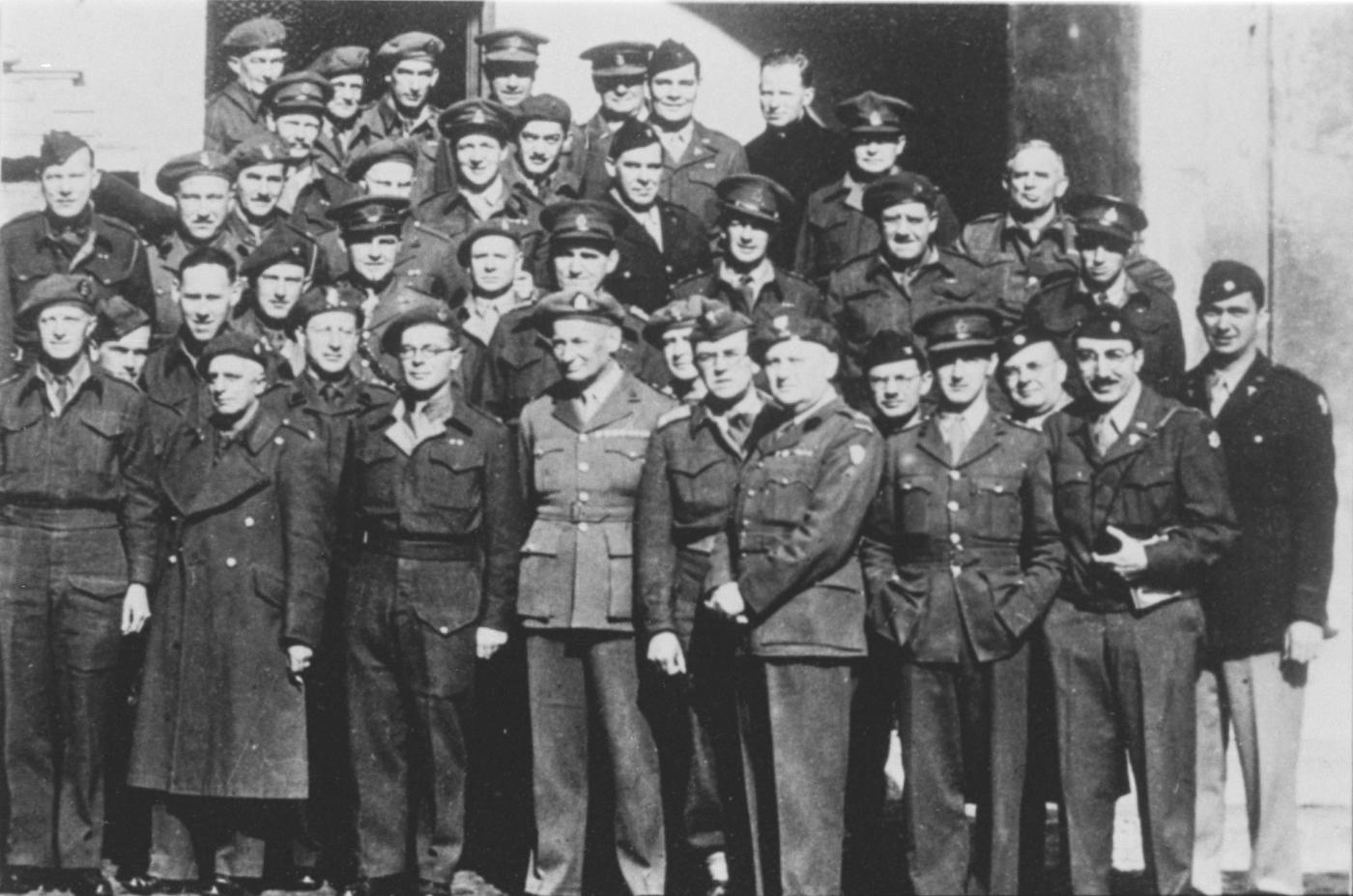 Dr. Michael E. DeBakey in military service.