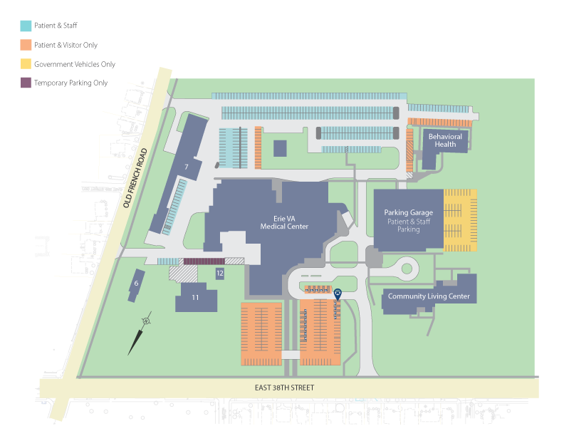 erie-vamc-parking-map