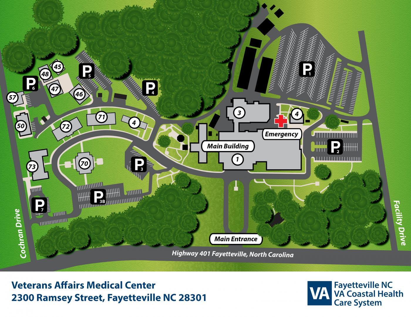 Fayetteville Ramsey Facility Map