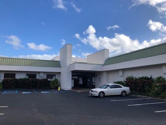 Front of building