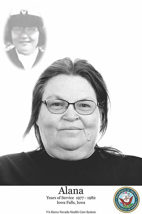 Portrait of Alana, Navy Veteran
