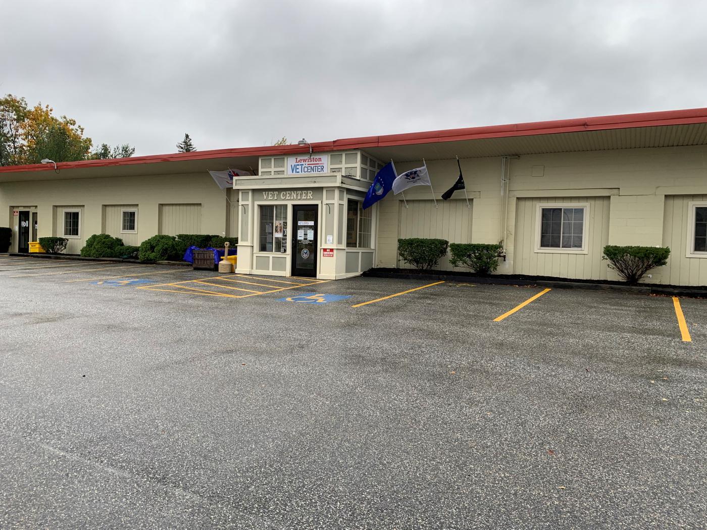 Front of Lewiston Vet Center