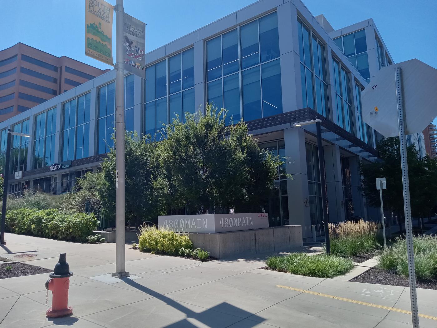 Front of Populous Building