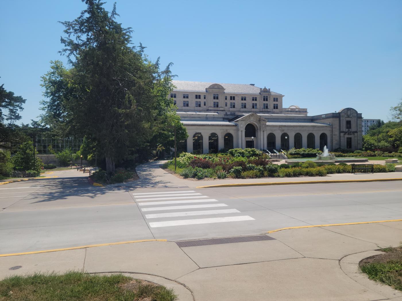 DSM Vet Center access location at ISU Memorial Union.