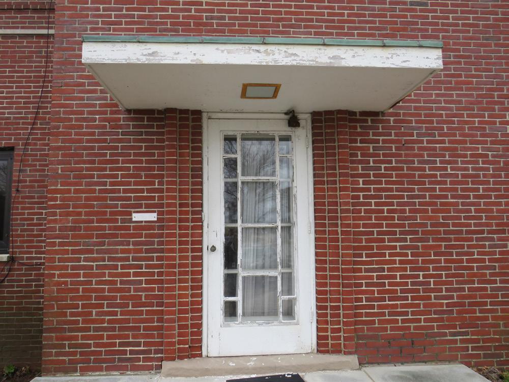 Primary entrance to the Manager's Home